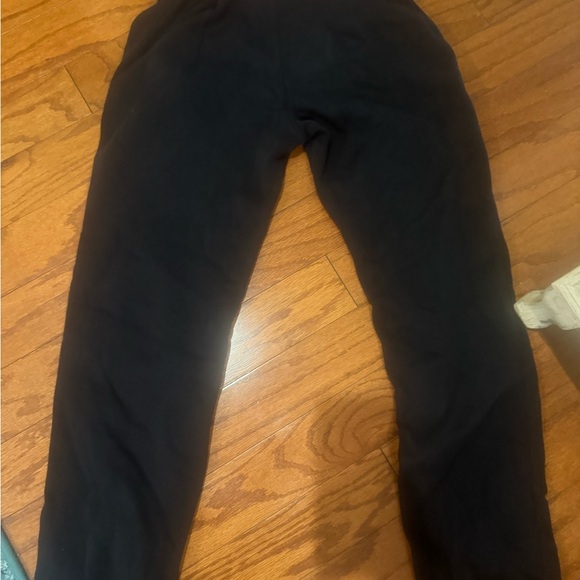 Nike Kids Black Joggers with White Logo - Picture 5 of 6